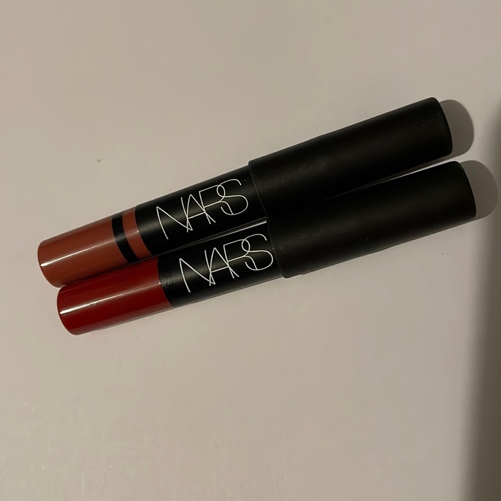 4 Mini Nars Velvet and Satin Lip Pencils